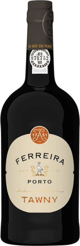 17,95 € Kostenloser Versand | Likörwein Sogrape Ferreira Tawny I.G. Porto Porto Portugal Tempranillo, Nebbiolo, Touriga Nacional, Tinta Amarela, Tinta Barroca Flasche 75 cl