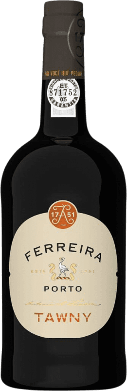 18,95 € 送料無料 | 強化ワイン Sogrape Ferreira Tawny I.G. Porto ポルト ポルトガル Tempranillo, Nebbiolo, Touriga Nacional, Tinta Amarela, Tinta Barroca ボトル 75 cl