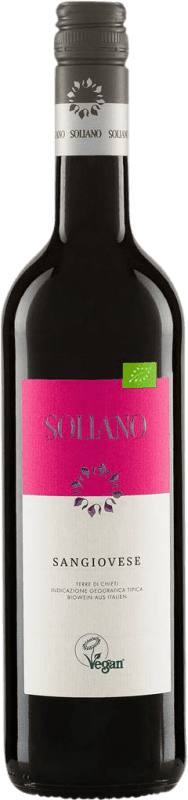 9,95 € 送料無料 | 赤ワイン Soliano I.G.T. Terre di Chieti イタリア Sangiovese — サンジョヴェーゼ Eco — エコ ビオ オーガニック 75 cl