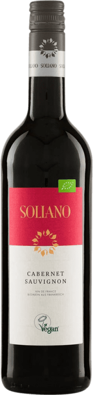 9,95 € Free Shipping | Red wine Soliano Loire France Cabernet Sauvignon Bottle 75 cl