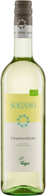 10,95 € 免费送货 | 白葡萄酒 Soliano 意大利 Chardonnay — 莎当妮 Eco — 生态 有机 天然 75 cl