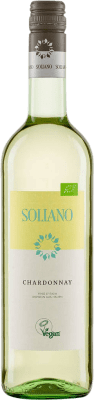 9,95 € Spedizione Gratuita | Vino bianco Soliano Italia Chardonnay Bottiglia 75 cl