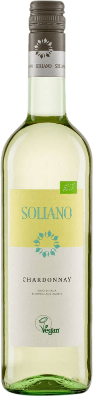 9,95 € Бесплатная доставка | Белое вино Soliano Италия Chardonnay бутылка 75 cl