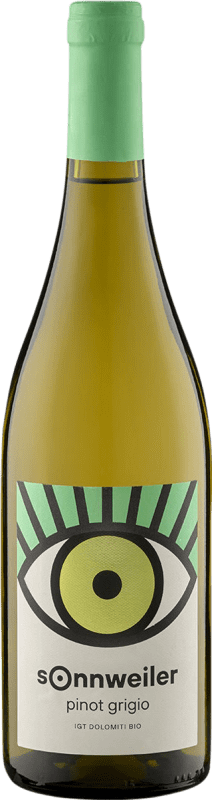 17,95 € Envoi gratuit | Vin blanc Sonnweiler I.G.T. Vigneti delle Dolomiti Tirol del Sur Italie Pinot Gris Bouteille 75 cl