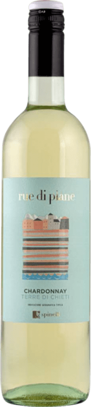 7,95 € 免费送货 | 白酒 Tenute Spinelli Rue di Piane I.G.T. Terre di Chieti 阿布鲁佐 意大利 Chardonnay 瓶子 75 cl