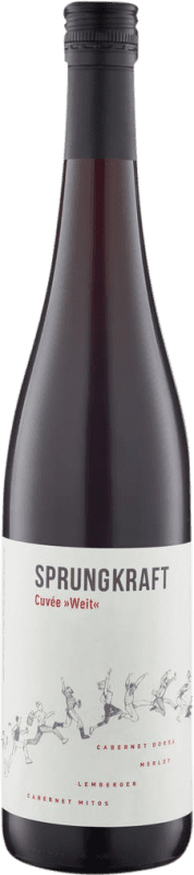 12,95 € Envoi gratuit | Vin Rouge Sprungkraft Weit Cuvée I.G. Baden Baden-Württemberg Allemagne Merlot, Cabernet Sauvignon, Lemberger Bouteille 75 cl