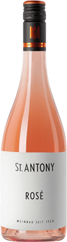 14,95 € Бесплатная доставка | Розовое вино St. Antony Rosé — Розе Q.b.A. Rheinhessen Rheinhessen Германия Pinot Noir — Пино Нуар, Nebbiolo — Неббиоло Бутылка 75 cl