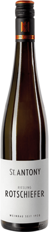 14,95 € Envoi gratuit | Vin Blanc St. Antony Vom Rotschiefer Trocken — Sec Q.b.A. Rheinhessen Rheinhessen Allemagne Riesling Bouteille 75 cl