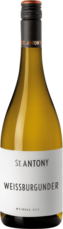 16,95 € Kostenloser Versand | Weißwein St. Antony Trocken Q.b.A. Rheinhessen Rheinhessen Deutschland Pinot Blanc — Weißburgunder 75 cl