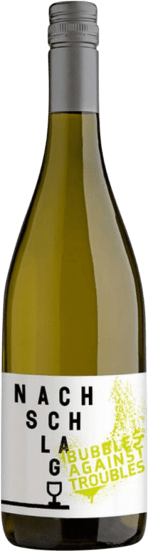 13,95 € Бесплатная доставка | Белое вино Stahl Bubbles Against Troubles Nachschlag Trocken — Сухое Q.b.A. Franken Franken Германия Nebbiolo — Неббиоло, Riesling — Рислинг Бутылка 75 cl