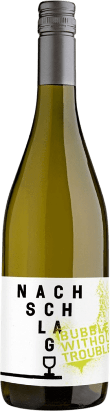 9,95 € Kostenloser Versand | Weißer Sekt Stahl Nachschlag Bubbles Without Troubles Trocken Franken Deutschland Flasche 75 cl Alkoholfrei