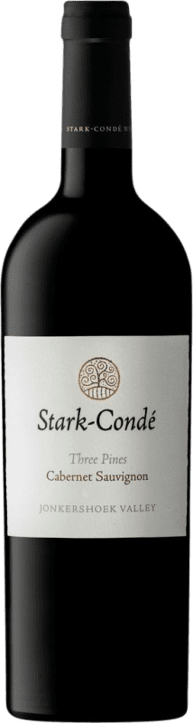58,95 € Spedizione Gratuita | Vino Rosso Stark Condé Three Pines Sud Africa Cabernet Sauvignon, Cabernet Franc, Malbec, Petit Verdot 75 cl