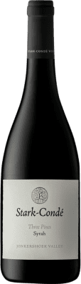 49,95 € Envío gratis | Vino tinto Stark Condé Three Pines Sudáfrica Syrah Botella 75 cl