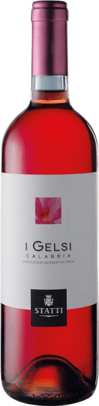 12,95 € Бесплатная доставка | Розовое вино Statti I Gelsi Rosé — Розе I.G.T. Calabria Calabria Италия Gaglioppo — Гальоппо Бутылка 75 cl
