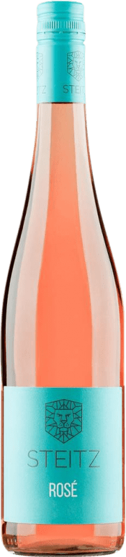 8,95 € Бесплатная доставка | Розовое вино Steitz Rosé сухой Q.b.A. Rheinhessen Rheinhessen Германия Portugieser бутылка 75 cl