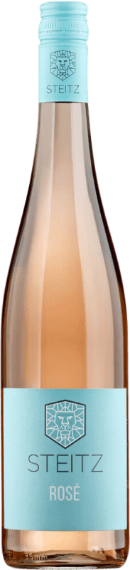 12,95 € Kostenloser Versand | Roséwein Steitz Trocken Rosé Q.b.A. Rheinhessen Rheinhessen Deutschland Portugieser Flasche 75 cl