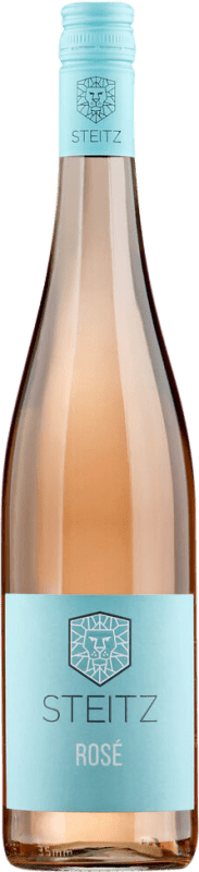 8,95 € Бесплатная доставка | Розовое вино Steitz Rosé сухой Q.b.A. Rheinhessen Rheinhessen Германия Portugieser бутылка 75 cl