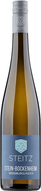 23,95 € 免费送货 | 白酒 Steitz Stein Bockenheim Q.b.A. Rheinhessen Rheinhessen 德国 Pinot White 瓶子 75 cl