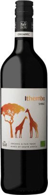 6,95 € Бесплатная доставка | Красное вино Stellar Organics Ithemba Shiraz W.O. Western Cape Western Cape South Coast Южная Африка Syrah бутылка 75 cl