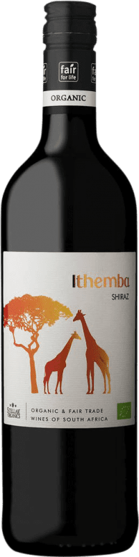 6,95 € Бесплатная доставка | Красное вино Stellar Organics Ithemba Shiraz W.O. Western Cape Western Cape South Coast Южная Африка Syrah бутылка 75 cl