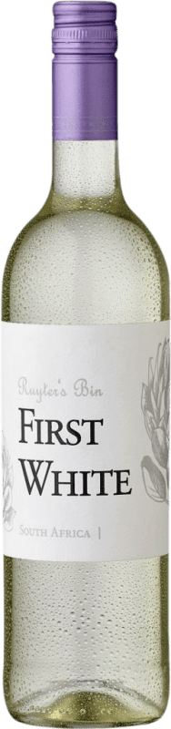 5,95 € 免费送货 | 白酒 Stellenrust Ruyter's Bin First White I.G. Stellenbosch 斯泰伦博斯 南非 Sauvignon White 瓶子 75 cl