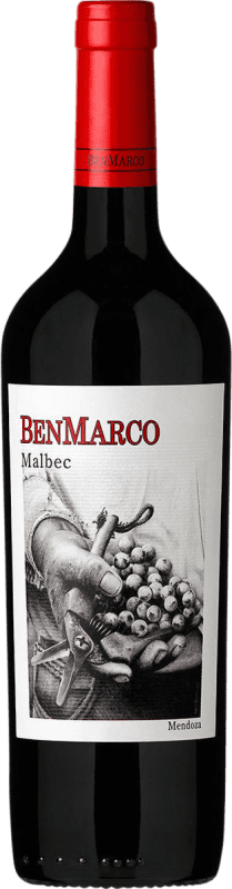 25,95 € Бесплатная доставка | Белое вино Susana Balbo Benmarco I.G. Mendoza Мендоса Аргентина Malbec бутылка 75 cl