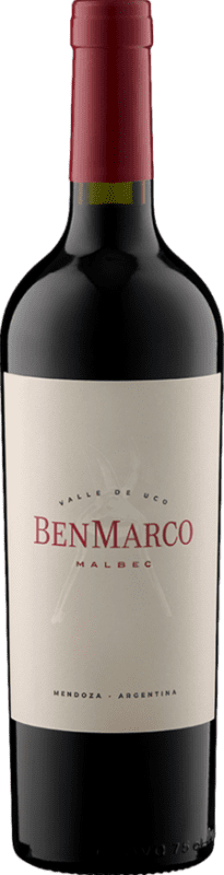 27,95 € Envío gratis | Vino Blanco Susana Balbo Benmarco I.G. Mendoza Mendoza Argentina Malbec Botella 75 cl