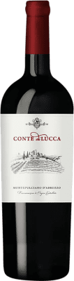 8,95 € Envío gratis | Vino Tinto Talamonti Conte di Lucca D.O.C. Montepulciano d'Abruzzo Abruzzo Italia Montepulciano 75 cl