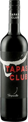 5,95 € Free Shipping | Red wine Tapas Club Valencian Community Spain Tempranillo Bottle 75 cl