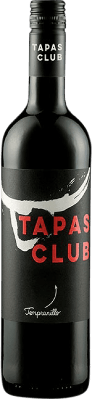 8,95 € Free Shipping | Red wine Tapas Club Valencian Community Spain Tempranillo Bottle 75 cl