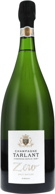 167,95 € Envio grátis | Espumante branco Tarlant Brut Nature A.O.C. Champagne Champagne França Pinot Preto, Chardonnay Garrafa Magnum 1,5 L