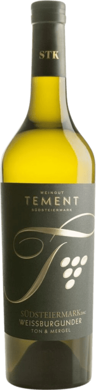 24,95 € Бесплатная доставка | Белое вино Tement Steirische Klassik D.A.C. Südsteiermark Estiria Австрия Pinot White бутылка 75 cl