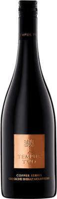 21,95 € Envio grátis | Vinho tinto Tempus Two Copper Series Grenache Shiraz Mourvédre G.I. Southern New South Wales Hunter Valley Austrália Grenache, Nebbiolo, Mourvèdre Garrafa 75 cl