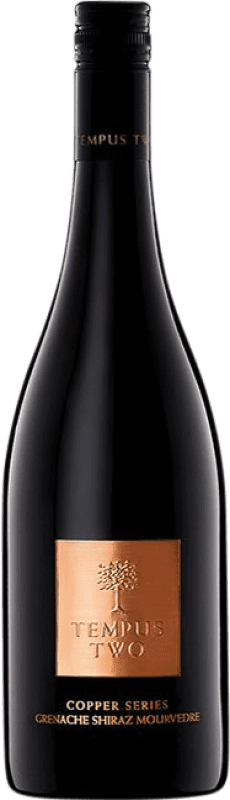 21,95 € Бесплатная доставка | Красное вино Tempus Two Copper Series Grenache Shiraz Mourvédre G.I. Southern New South Wales Hunter Valley Австралия Grenache, Nebbiolo, Mourvèdre бутылка 75 cl