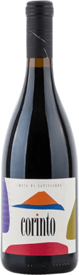 52,95 € Envio grátis | Vinho tinto Tenuta di Castellaro D.O.C. Sicilia Sicília Itália Corinto Garrafa 75 cl