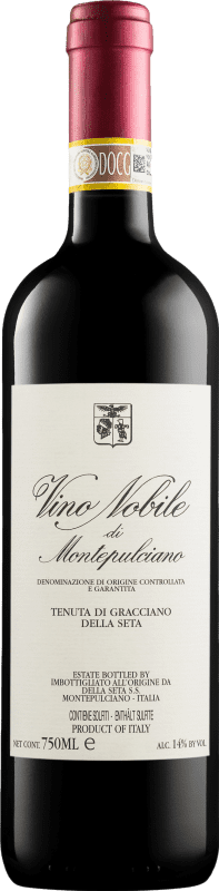 21,95 € Envoi gratuit | Vin Rouge Gracciano della Seta D.O.C.G. Vino Nobile di Montepulciano Italie Merlot, Prugnolo Gentile Bouteille 75 cl