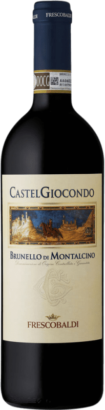 61,95 € Spedizione Gratuita | Vino rosso Marchesi de' Frescobaldi Castel Giocondo D.O.C.G. Brunello di Montalcino Toscana Italia Sangiovese Bottiglia 75 cl