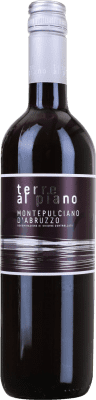 9,95 € Бесплатная доставка | Красное вино Terre al Piano D.O.C. Montepulciano d'Abruzzo Абруцци Италия Montepulciano бутылка 1 L