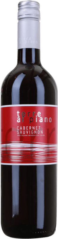 8,95 € Free Shipping | Red wine Terre al Piano I.G.T. Venezia Venecia Italy Cabernet Sauvignon, Cabernet Franc Bottle 75 cl