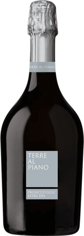 17,95 € 送料無料 | 白のスパークリングワイン Terre al Piano Neu Extra Dry — スーパードライ D.O.C. Prosecco Venecia イタリア Prosecco — プロセッコ 75 cl