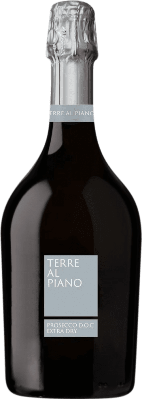 13,95 € 免费送货 | 白起泡酒 Terre al Piano Spumante Extra Dry Neu 额外的干燥 D.O.C. Prosecco Venecia 意大利 Prosecco 瓶子 75 cl