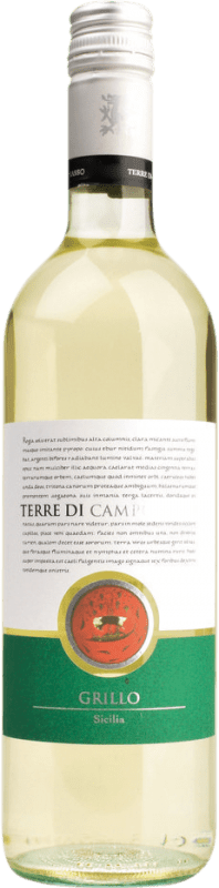 14,95 € Kostenloser Versand | Weißwein Campo di Sasso D.O.C. Sicilia Sizilien Italien Grillo Flasche 75 cl