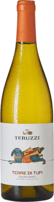 22,95 € 送料無料 | 白ワイン Teruzzi & Puthod Terre di Tufi Bianco I.G.T. Toscana トスカーナ イタリア Chardonnay, Sauvignon White, Vernaccia ボトル 75 cl