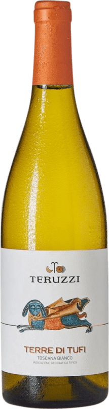 22,95 € 送料無料 | 白ワイン Teruzzi & Puthod Terre di Tufi Bianco I.G.T. Toscana トスカーナ イタリア Chardonnay, Sauvignon White, Vernaccia ボトル 75 cl