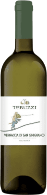 14,95 € Envío gratis | Vino Blanco Teruzzi & Puthod Isola Bianca D.O.C.G. Vernaccia di San Gimignano Italia Vernaccia 75 cl