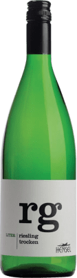 9,95 € 送料無料 | 白ワイン Thomas Hensel ドライ V.D.P. Gutswein Pfälz ドイツ Riesling ボトル 1 L