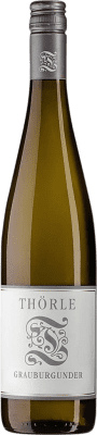 10,95 € Envío gratis | Vino Blanco Thörle Trocken — Seco Q.b.A. Rheinhessen Rheinhessen Alemania Pinot Gris 75 cl