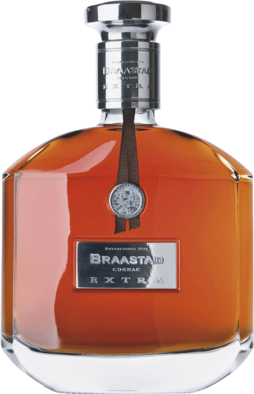 377,95 € Envio grátis | Cognac Conhaque Tiffon Braastad Extra A.O.C. Cognac Noruega Garrafa 70 cl