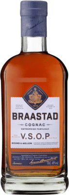 28,95 € Envio grátis | Cognac Conhaque Tiffon Braastad VSOP A.O.C. Cognac Noruega Garrafa 70 cl