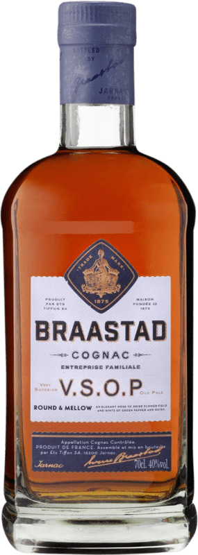 29,95 € 送料無料 | コニャック Tiffon Braastad VSOP Very Superior Old Pale — 非常に上質な古い淡色 A.O.C. Cognac フランス 70 cl